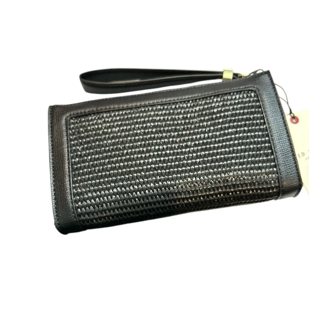 Sold⭐️⭐️Ted Baker Raffia Clutch/Wristlet NWT - Picture 3 of 4